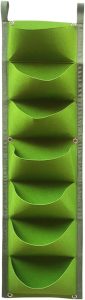 jardim vertical ao ar livre - Plantadores 7 bolsos para plantas interior,Floreira vertical para jardim, bolsos para floreira, floreira Kumprohu