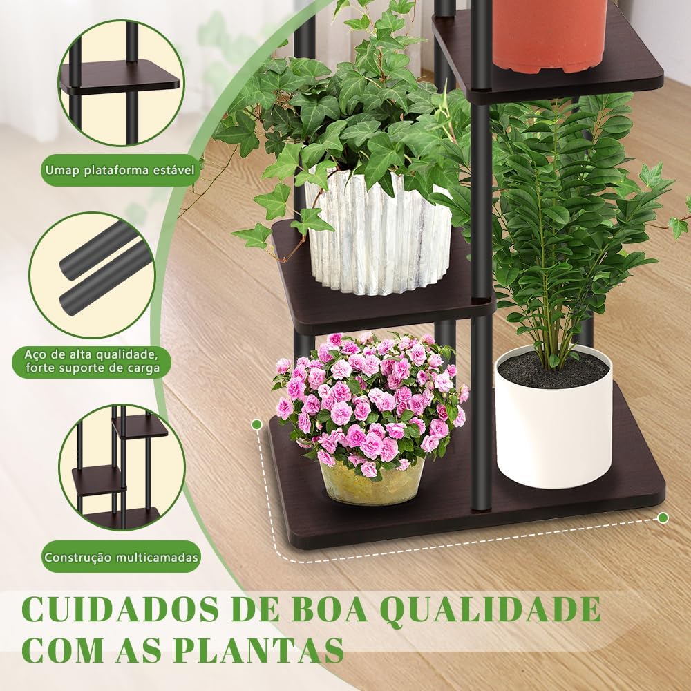 Suporte para Plantas 7 Motivos para Investir na Melhor Estante para seu Jardim 4 Suporte para Plantas 7 Motivos para Investir na Melhor Estante para seu Jardim