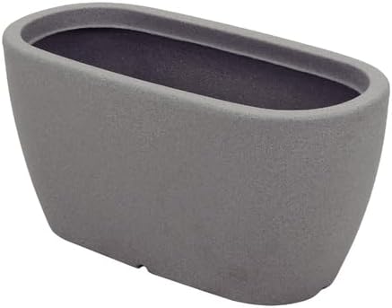Floreira Tramontina Andaluz 33 cm em Polietileno Granito Pedra 1 Floreira Tramontina Andaluz 33 cm em Polietileno Granito Pedra