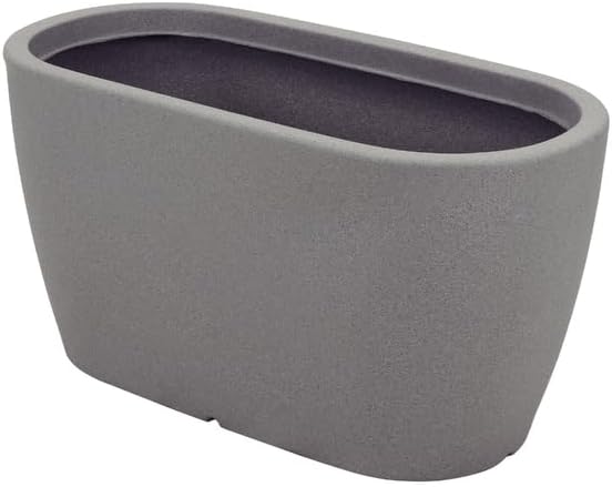 Floreira Tramontina Andaluz em Polietileno Granito Pedra 43 cm 1 Floreira Tramontina Andaluz em Polietileno Granito Pedra 43 cm