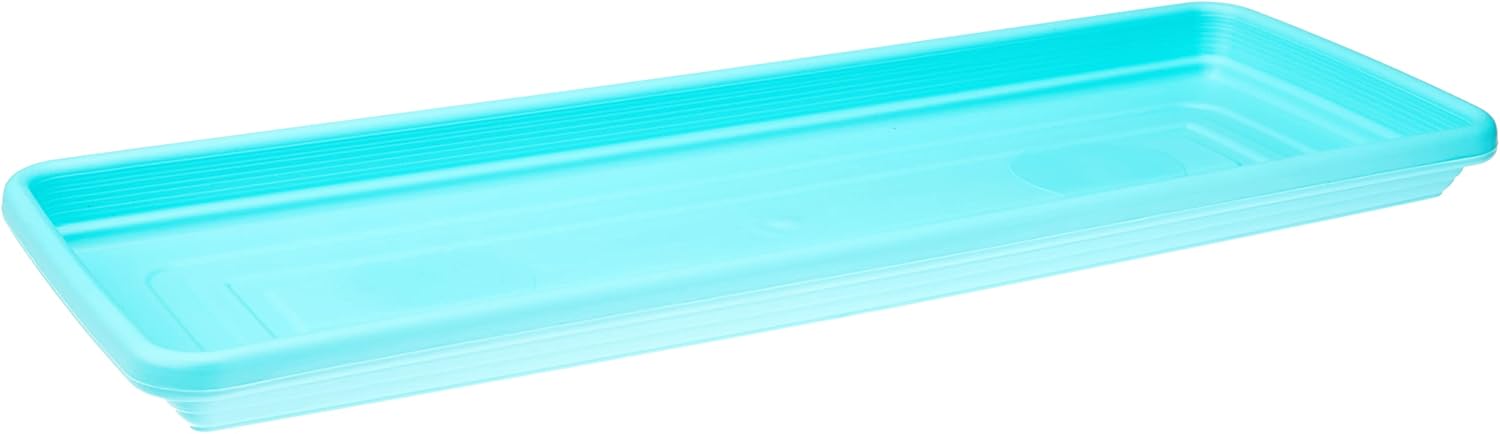 Prato para Floreira Primafer Turquesa 1 Prato para Floreira Primafer Turquesa