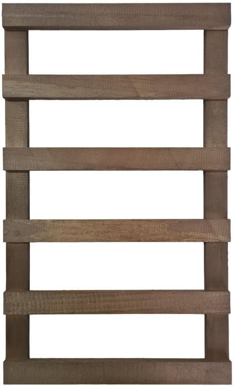 Treliça Jardim Vertical Pinus 30x50 cm Stain Nogueira 1 Trelica Jardim Vertical Pinus 30x50 cm Stain Nogueira