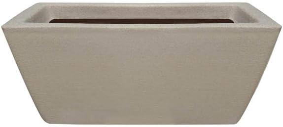 Vasart Malta Vaso de Flores, Granito Areia, 40x17cm, 1 Unidad 1 Vasart Malta Vaso de Flores Granito Areia 40x17cm 1 Unidad