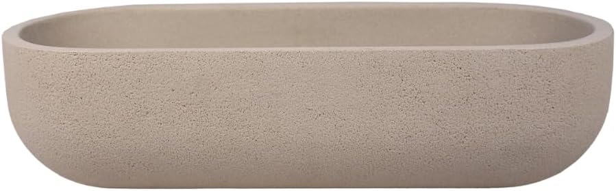 Vaso Para Plantas Floreira 75,5cm Cachepot Jardineira Rústica De Luxo Decoração (Cimento) 1 Vaso Para Plantas Floreira 755cm Cachepot Jardineira Rustica De