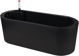 VASO JARDINEIRA 42CM PRETO (6)