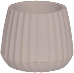 VASO CACHEPOT WAVE 15CM BRA ANT (12)