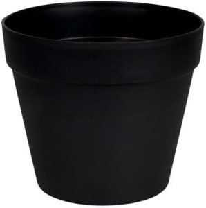 VASO CACHEPOT 15CM PRETO (12)