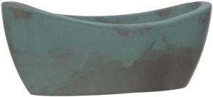 Jardineira Copacabana 43 X 17 Cm Antique Couper Vasart
