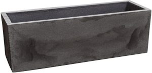 Floreira FLAT 77 Preto Ardosia