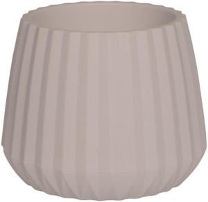 VASO CACHEPOT WAVE 25CM BRA ANT (12)