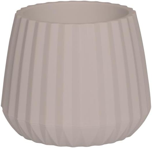 VASO CACHEPOT WAVE 25CM BRA ANT (12) 1 VASO CACHEPOT WAVE 25CM BRA ANT 12