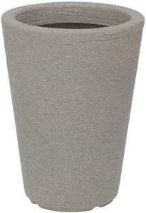 Vasart Terra Vaso de Flores Cone, Granito Pedra, 30x40cm