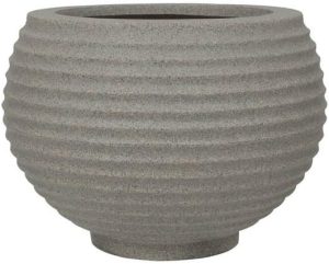 Vaso Bromelia 26 X 24 Cm Granito Pedra Vasart Bromelia Granito Pedra 26x24cm