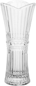 Vaso floreiro solitário Fratello em cristal ecológico Ø13xA24cm - L'Hermitage