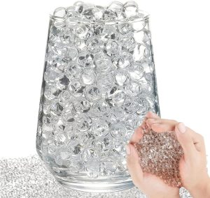 Bolinha De Gel Hidrogel Transparente Bolinha Cresce Na Água Para Decoração Vasos