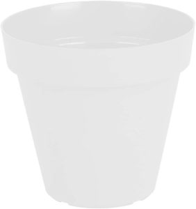 Vasart Sampa Vaso de Flores, Branco, 10x9cm, 1 Unidad