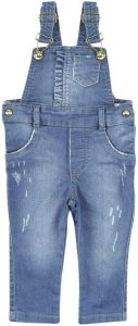 Jardineira Look Jeans Calça Jeans