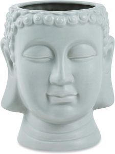 BUDA CINZA EM CERAMICA