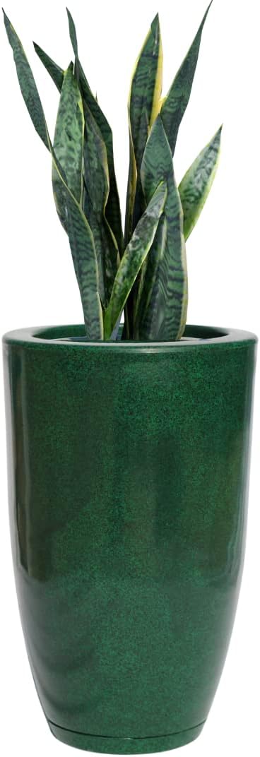 Vasos de Polietileno para Planta Casa Sala Jardim Coluna Lisa Marmorizada Luxo N2 com Prato Coletor (Verde) 1 1744199759 872 Vasos de Polietileno para Planta Casa Sala Jardim Coluna Lisa