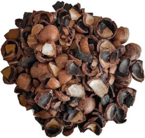 Substrato Casca Macadâmia E Carvão Para Plantas E Orquídeas Orgânico Natural Controle Umidade Ph