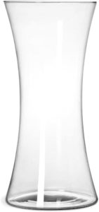 Vaso Julieta Médio Ø14x30cm Vidro Transparente Terrário Plantas Decoração