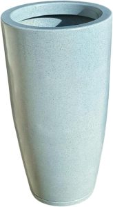 Vaso Planta Polietileno Ibiza Marmorizado Luxo N1 (Cimento)