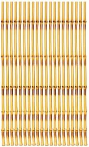 Kit 20 Pçs Haste Estaca Tutor De Bambu Natural 45 Cm Para Vasos
