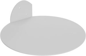 Selvvva Suporte Prateleira multiuso, para vasos, cachepots, flores e plantas, decorativo, Papagaio, 8 x 28,5 cm - Branco