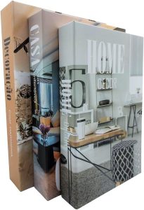 Conjunto Livro Caixa Decorativa Fake Home Decor Harmonia