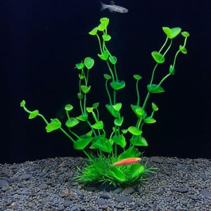 Planta Artificial Decorativa Para Aquário Verde 22cm 1-CT26-S