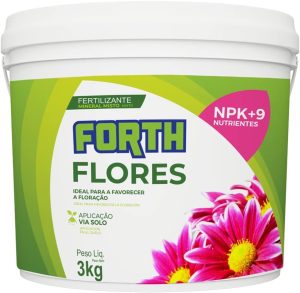 Adubo Fertilizante Forth Flores 3Kg Jardineira Completo…