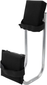 Antigenação Portátil de Jardinagem Portátil Portátil para Pescar Trabalho de Trabalho Com Pinça de Perna Eva, para jardineiros: Aço, Eva (Preto)