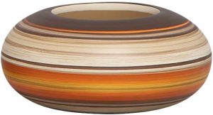 Vaso Cachepot Redondo M Decoração Cerâmica New Sunset