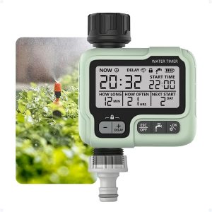 Temporizador Para Irrigação Jardim Digital Smart Timer Estufa Gotejamento Rega Pasto Plantas Horta Equipamento Rega Automático