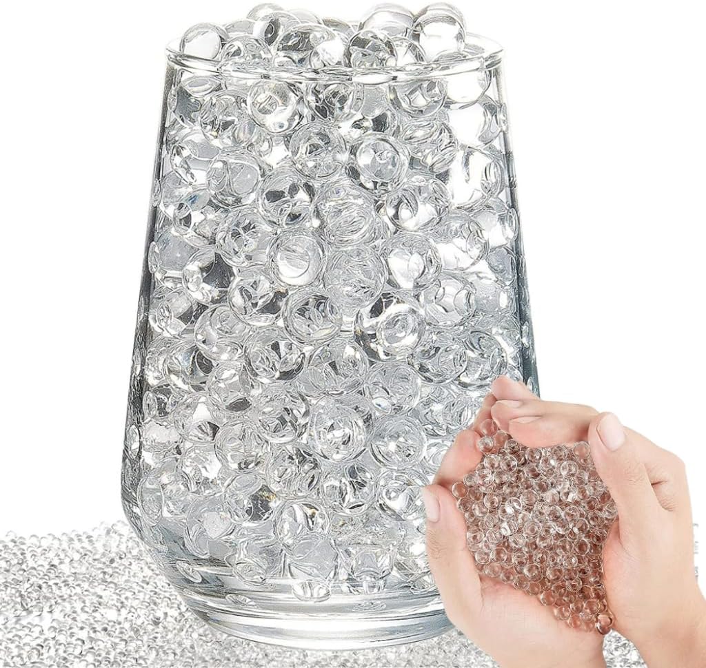 Bolinha De Gel Hidrogel Transparente Bolinha Cresce Na Água Para Decoração Vasos 1 Bolinha De Gel Hidrogel Transparente Bolinha Cresce Na Agua Para