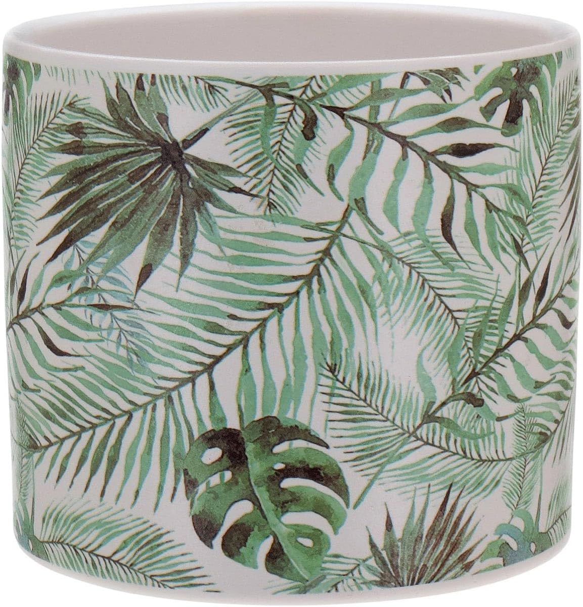CACHEPO 9x10x10cm CERAMICA VERDE