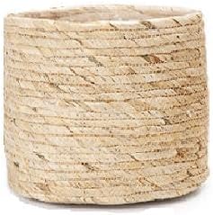 Cachepot Em Fibra Natural M 1 Cachepot Em Fibra Natural M