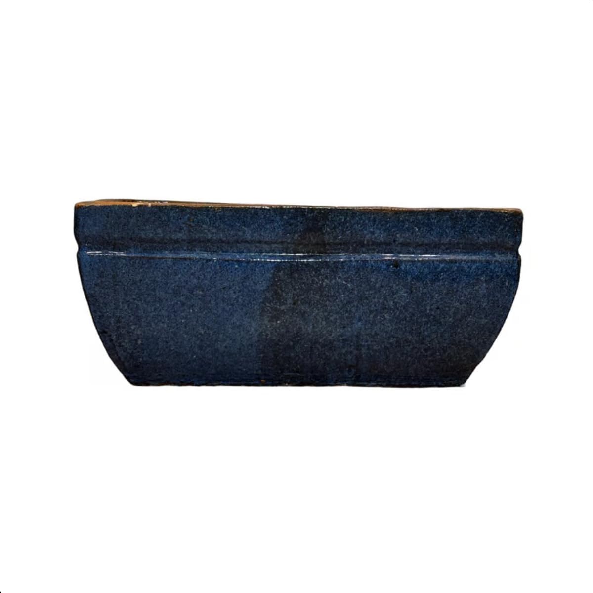 Floreiro Rústico Cerâmica Importado Azul Médio 46cm x 20cm x A20cm ORI Home Decor 1 Floreiro Rustico Ceramica Importado Azul Medio 46cm x 20cm