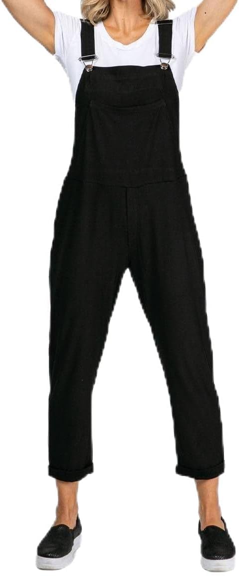 JARDINEIRA MALHA GESTANTE 0514 - PRETO M 1 JARDINEIRA MALHA GESTANTE 0514 PRETO M