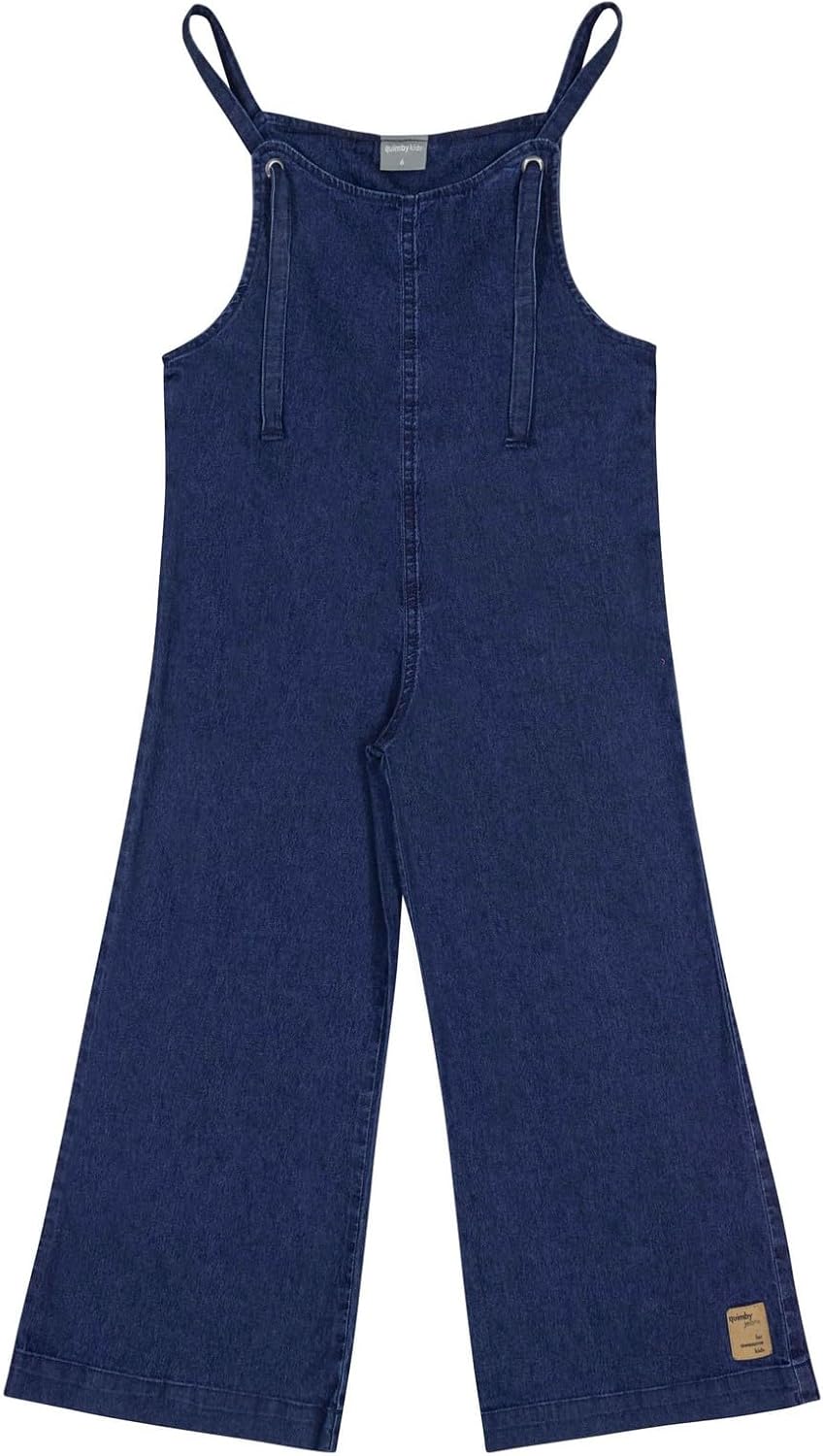 Jardineira Jeans Infantil Menina Quimby 1 Jardineira Jeans Infantil Menina Quimby