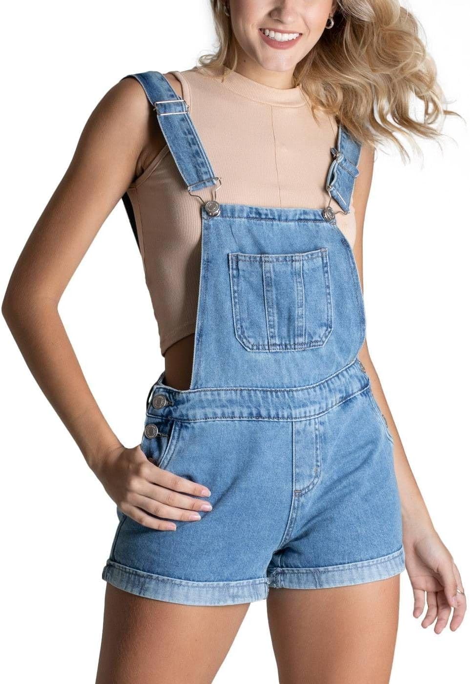 Jardineira Jeans Sawary - 276169 1 Jardineira Jeans Sawary 276169