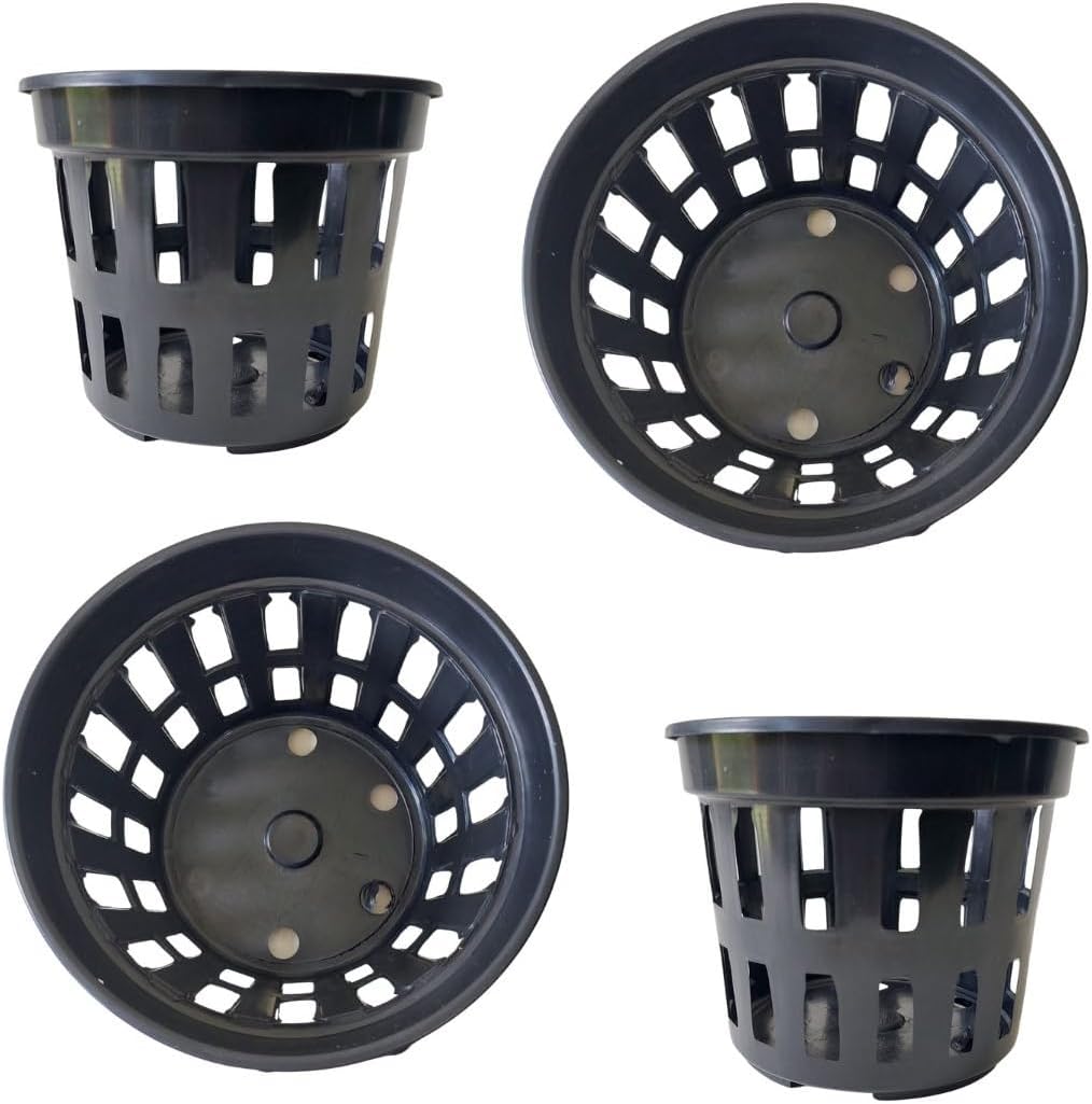 Kit 20 Vasos Vazado Para Plantar Plantas E Orquídeas Vs 15 Plastico Alta Drenagem Plantio Jardim Cultivo 1 Kit 20 Vasos Vazado Para Plantar Plantas E Orquideas Vs