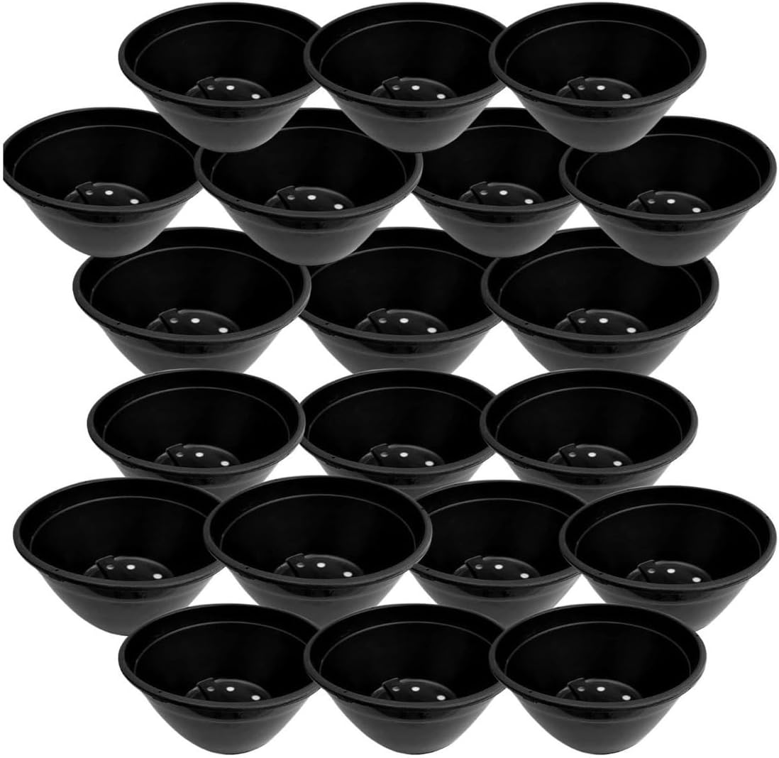 Kit 25 Vasos Cuia 21 Para Plantas E Orquídeas Novos Alta Drenagem Jardinagem Jardim Interno 1 Kit 25 Vasos Cuia 21 Para Plantas E Orquideas Novos