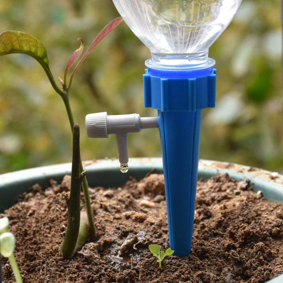Kit 4 Irrigador Dosador Regador Automático Jardim Planta 1 Kit 4 Irrigador Dosador Regador Automatico Jardim Planta