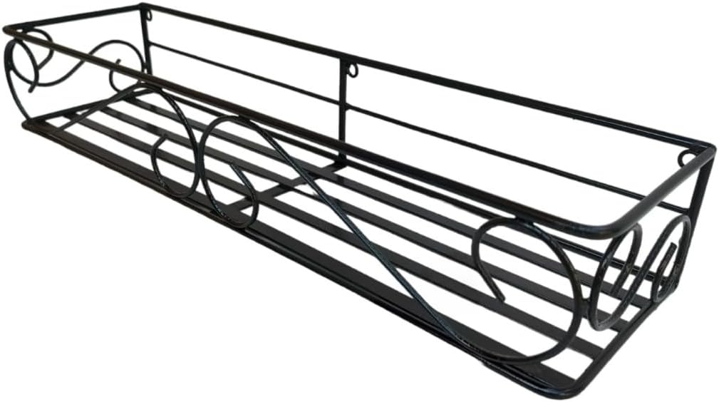 Para Vaso Flor Suporte de Parede Jardineira 40cm, 60cm, 80 cm e 1 metroSuporte Para Plantas(40 cm) 1 Para Vaso Flor Suporte de Parede Jardineira 40cm 60cm 80
