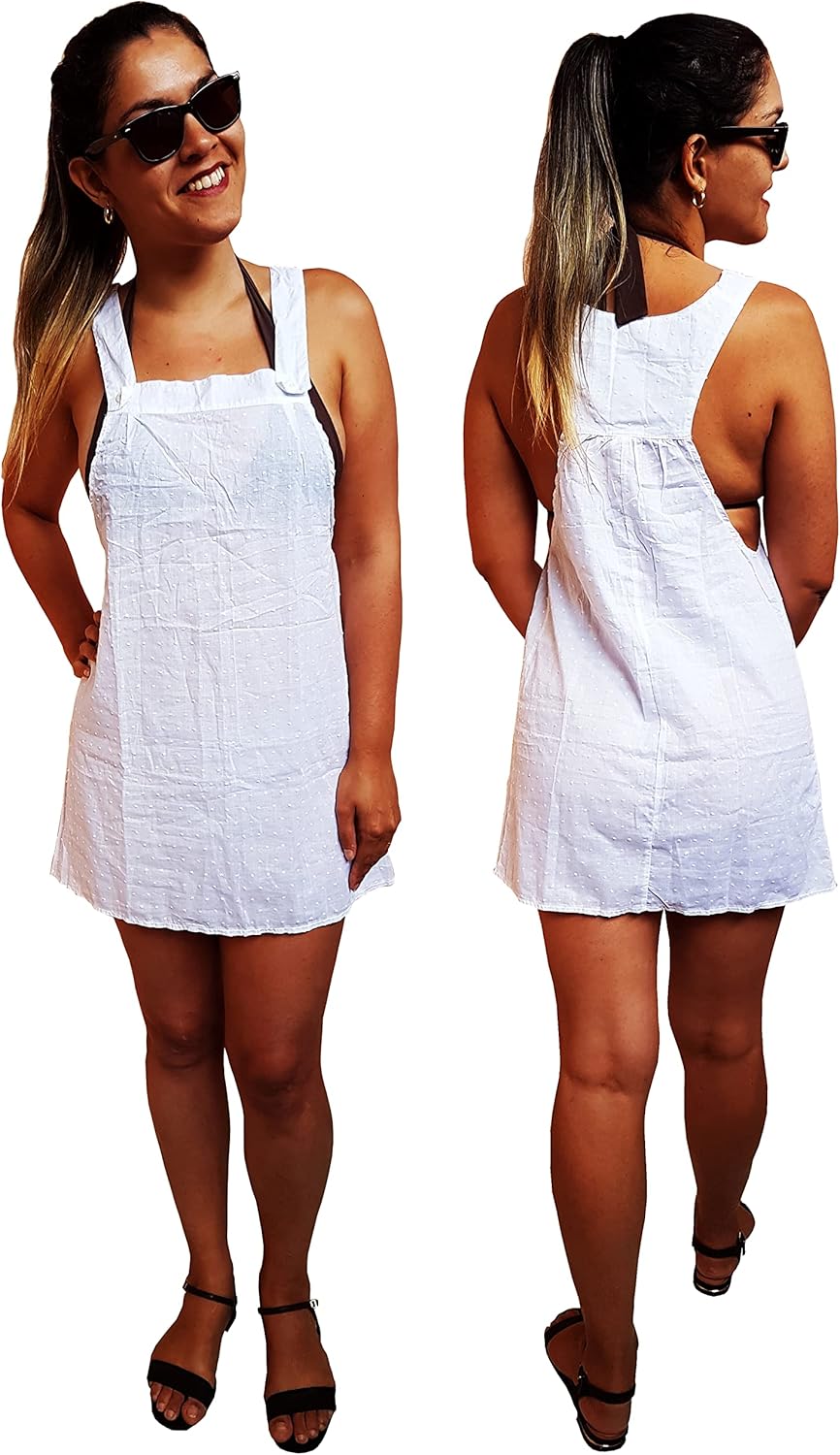 Saída De Praia E Vestido Jardineira P M G e GG 1 Saida De Praia E Vestido Jardineira P M G e