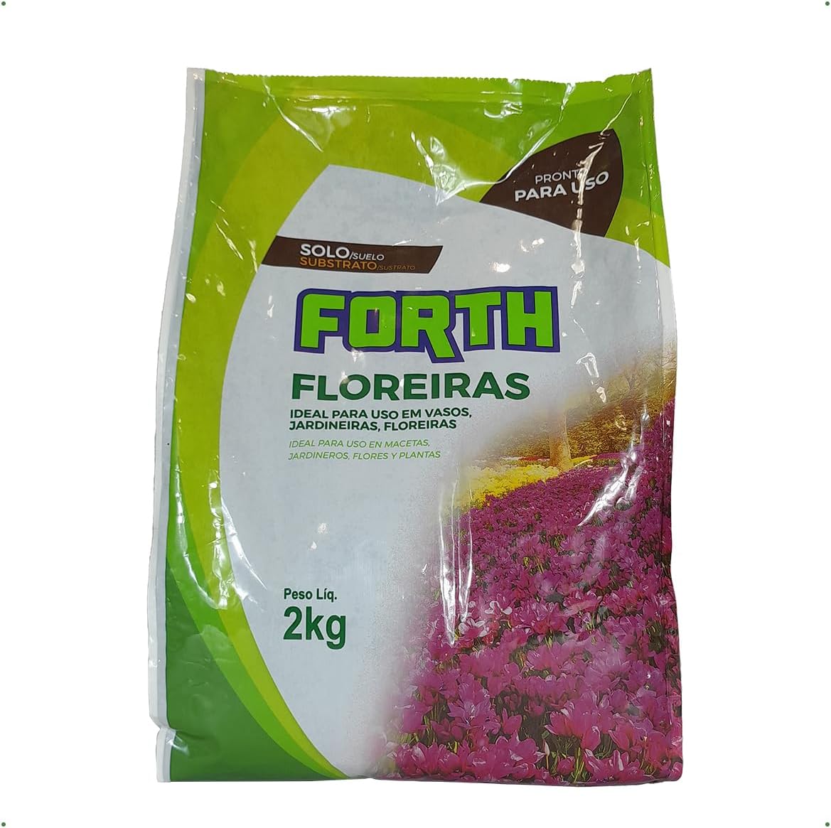 Substrato Forth Vasos e Floreiras 2Kg - Condicionador para Terra - Saco 1 Substrato Forth Vasos e Floreiras 2Kg Condicionador para Terra
