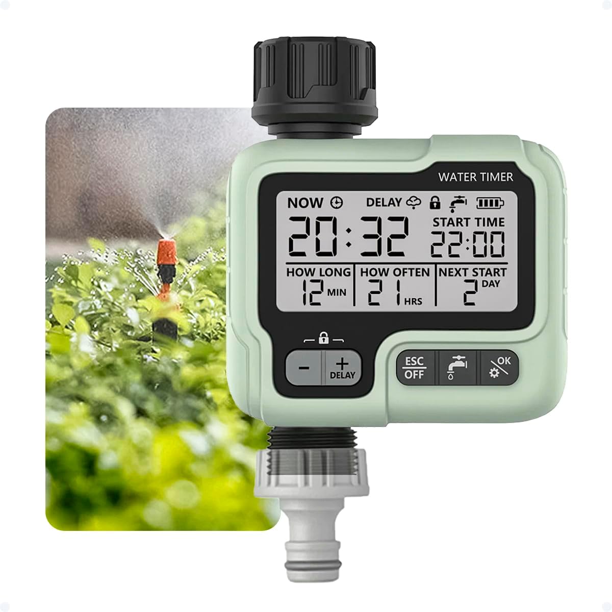 Temporizador Para Irrigação Jardim Digital Smart Timer Estufa Gotejamento Rega Pasto Plantas Horta Equipamento Rega Automático 1 Temporizador Para Irrigacao Jardim Digital Smart Timer Estufa Gotejamento Rega