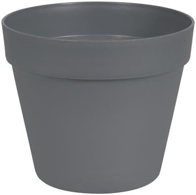 VASO CACHEPOT 15CM CINZA (12) 1 VASO CACHEPOT 15CM CINZA 12