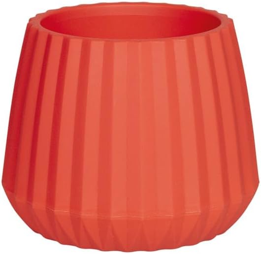 VASO CACHEPOT WAVE 25CM ARGILA (12) 1 VASO CACHEPOT WAVE 25CM ARGILA 12
